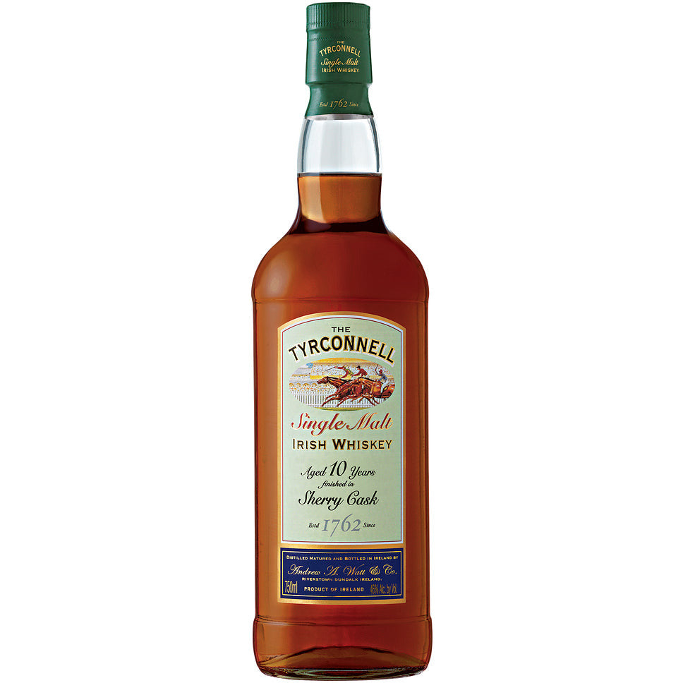 Tyrconnell 10 Year Old Sherry Cask Finish Single Malt Irish Whiskey 750 ml