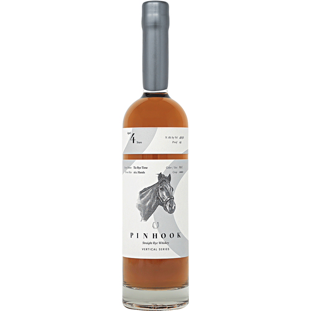 Pinhook 4 Year Tiz Rye Time Straight Rye Whiskey
