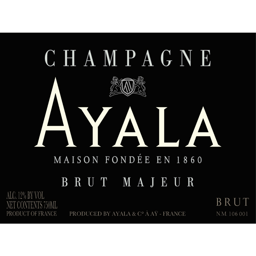Ayala Champagne Brut Majeur Champagne Blend 750ml