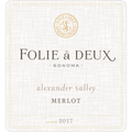 Folie A Deux Alexander Valley Merlot 750ml