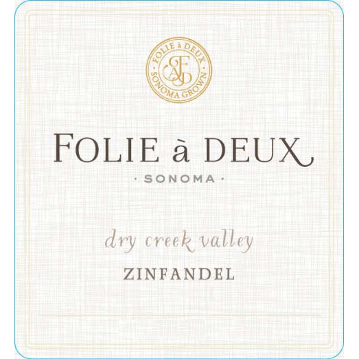 Folie A Deux Dry Creek Valley Zinfandel 750ml