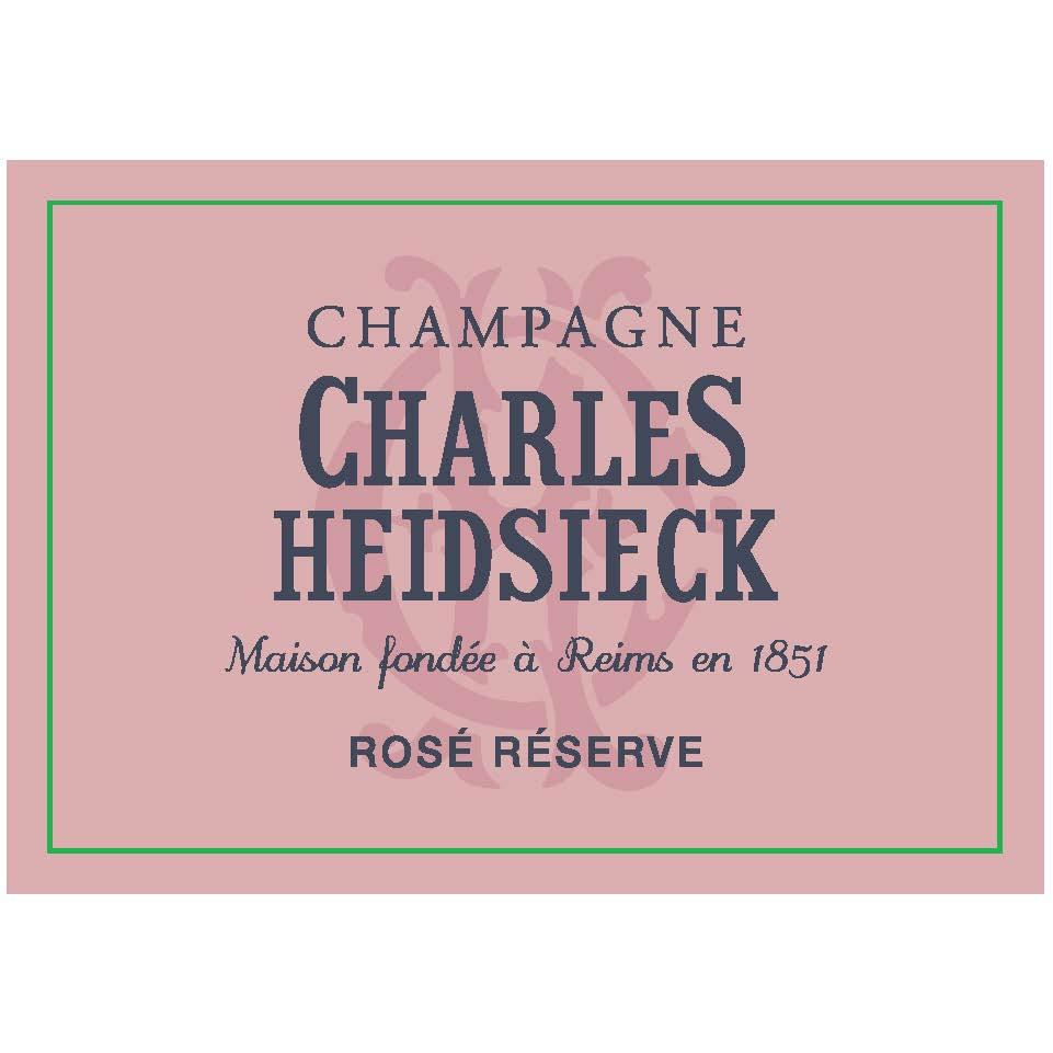 Charles Heidsieck Champagne Brut Rose Reserve Champagne Blend 750ml