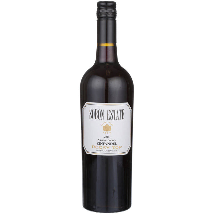 Sobon Estate Zinfandel Rocky Top Rocky Top Vineyard Amador County
