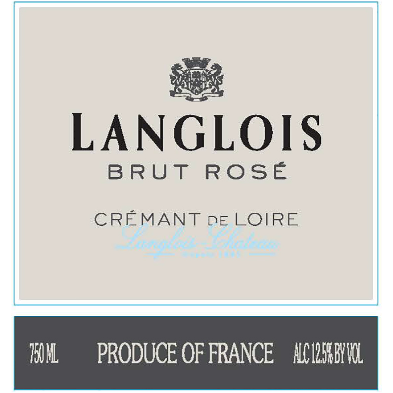 Langlois-Chateau Cremant De Loire Brut Rose 750ml