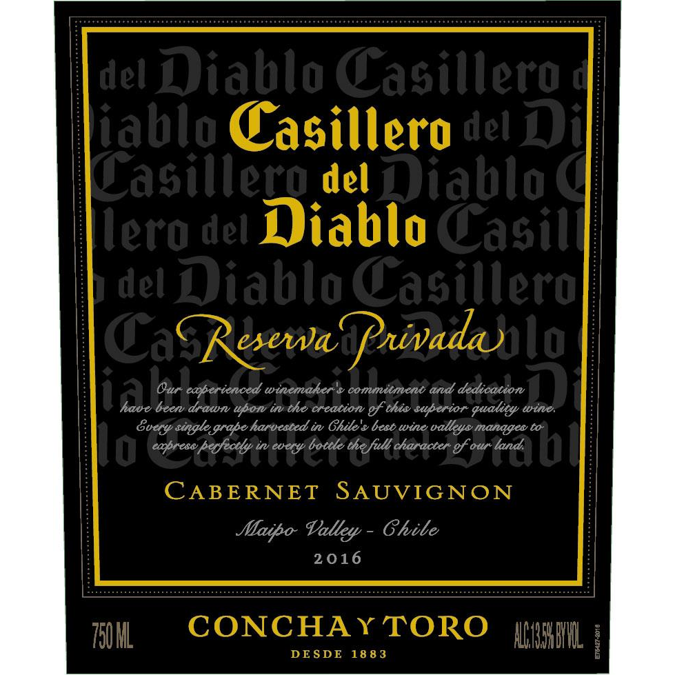 Casillero Del Diablo Maipo Valley Reserve Privada Cabernet Sauvignon 750ml