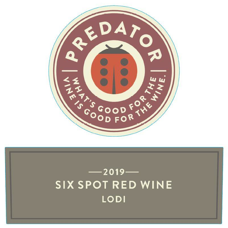 Predator Six Spot Lodi Red Blend 750ml