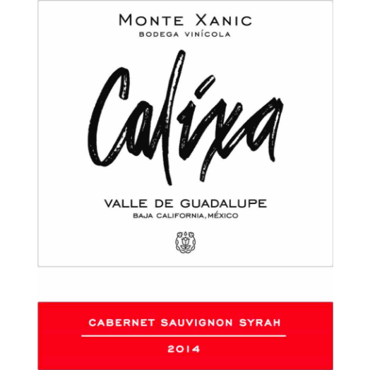 Monte Xanic Calixa Valle De Guadalupe Cabernet-Syrah 750ml