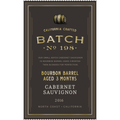 Batch 198 California Cabernet Sauvignon 750ml
