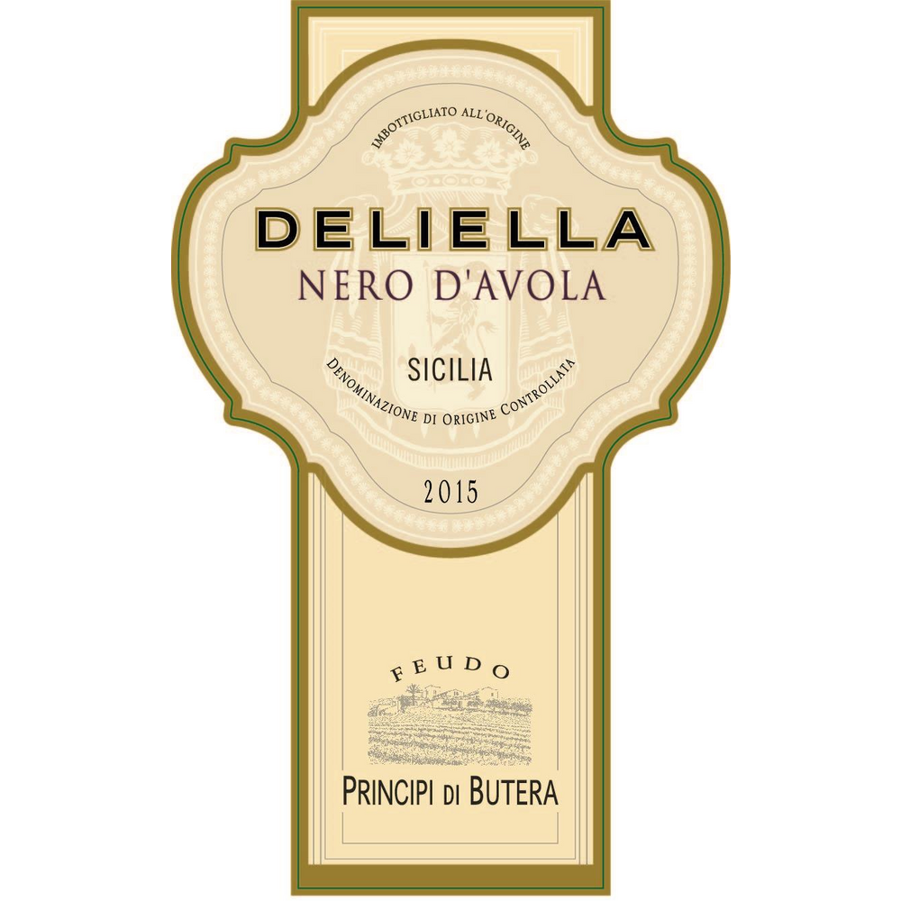 Feudo Principi Di Butera Deliella Sicily Nero D'Avola 750ml