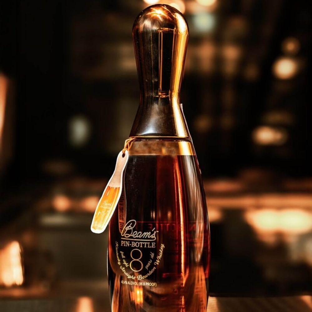 Jim Beam's 8 Year Pin Bottle 230th Anniversary 750ml