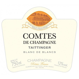 Champagne Taittinger Champagne Brut Comtes De Champagne Blanc de Blancs