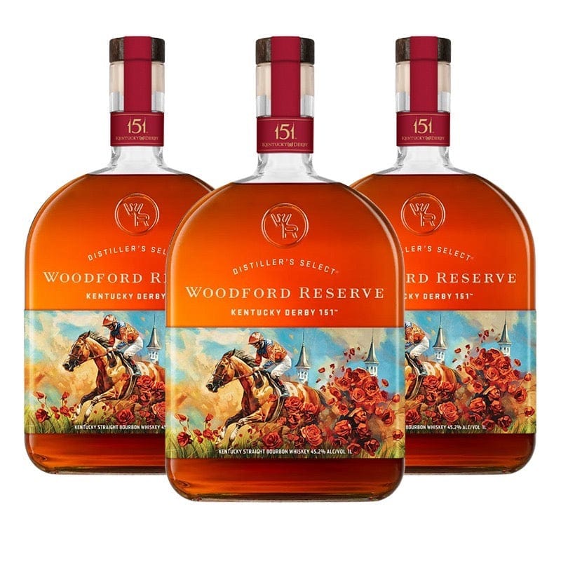 Woodford Reserve Kentucky Straight Bourbon Whiskey Kentucky Derby 151 Edition