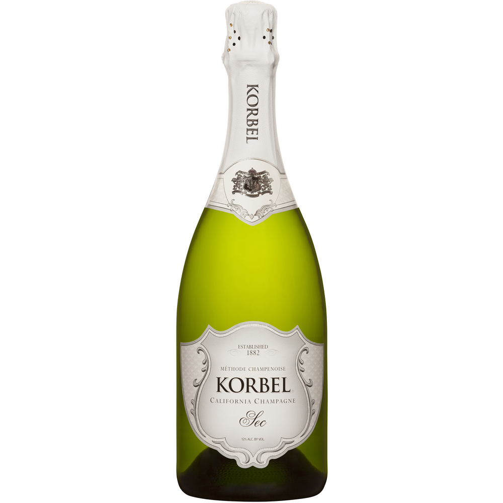 Korbel Sparkling California Sec Sparkling Champagne 750ml