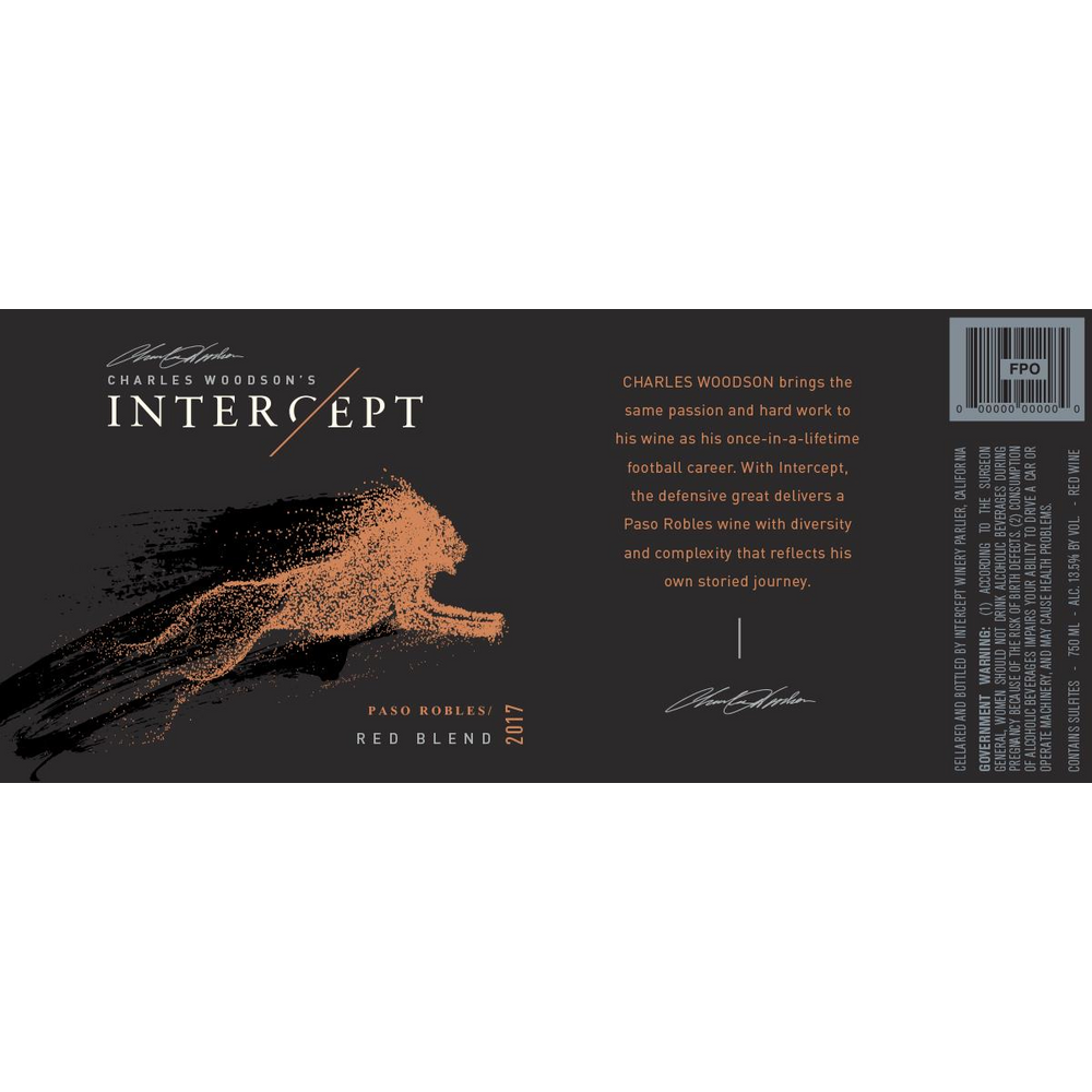 Intercept Paso Robles Red Blend 750ml