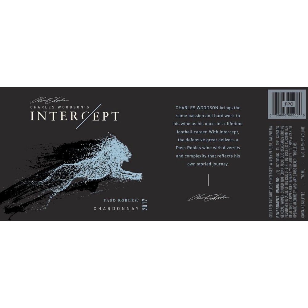 Intercept Monterey County Chardonnay 750ml