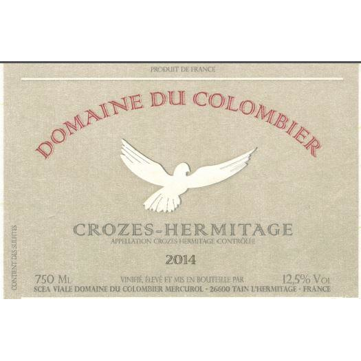 Domaine du ColombierÂ Hermitage Rouge Syrah 750ml