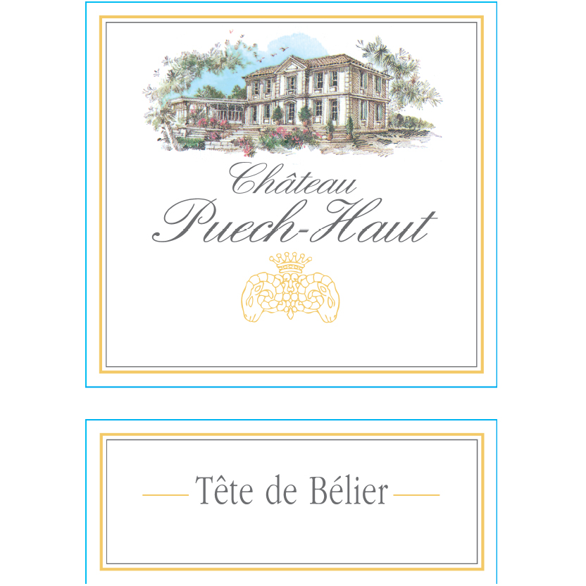 Chateau Puech-Haut Tete De Belier Rouge Languedoc Red blend 750ml