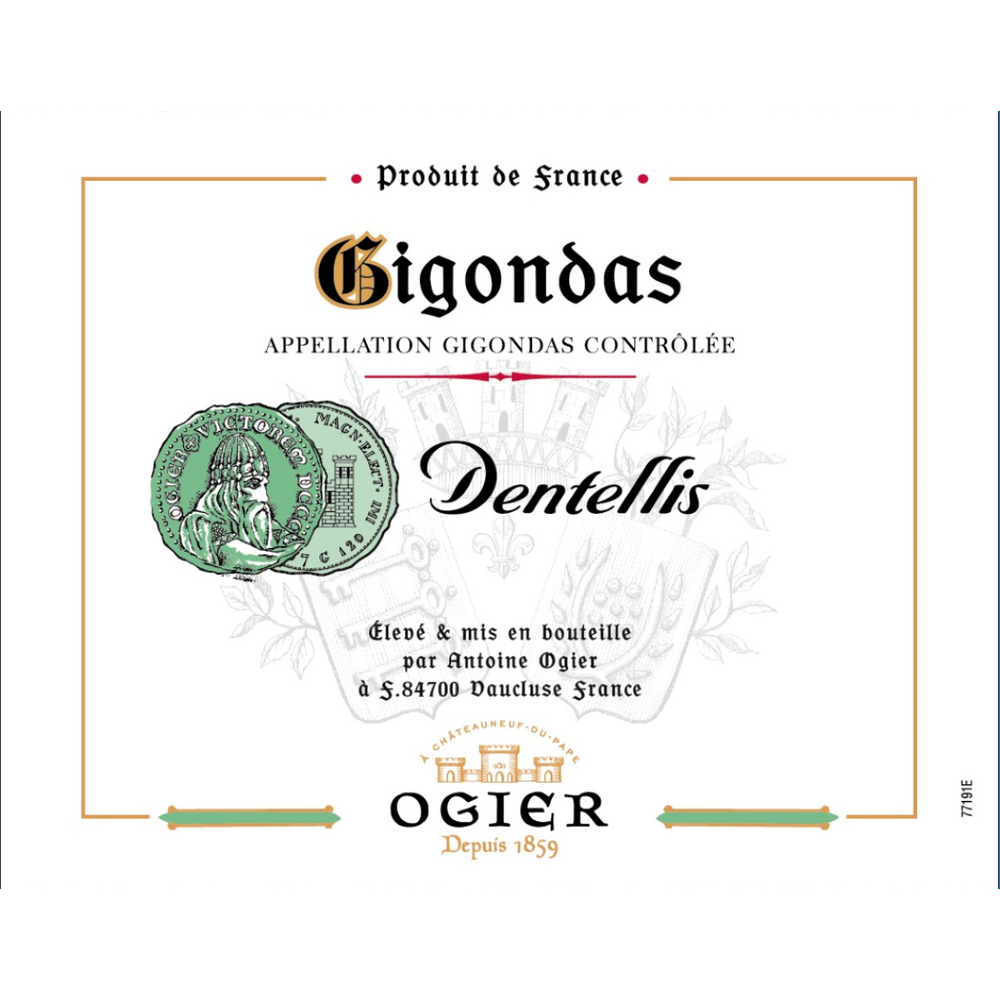 Ogier Les Dentellis Gigondas Red Blend 750ml