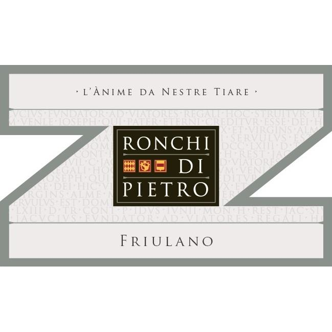 Ronchi Di Pietro Colli Orientali Del Friuli Friulano 750ml