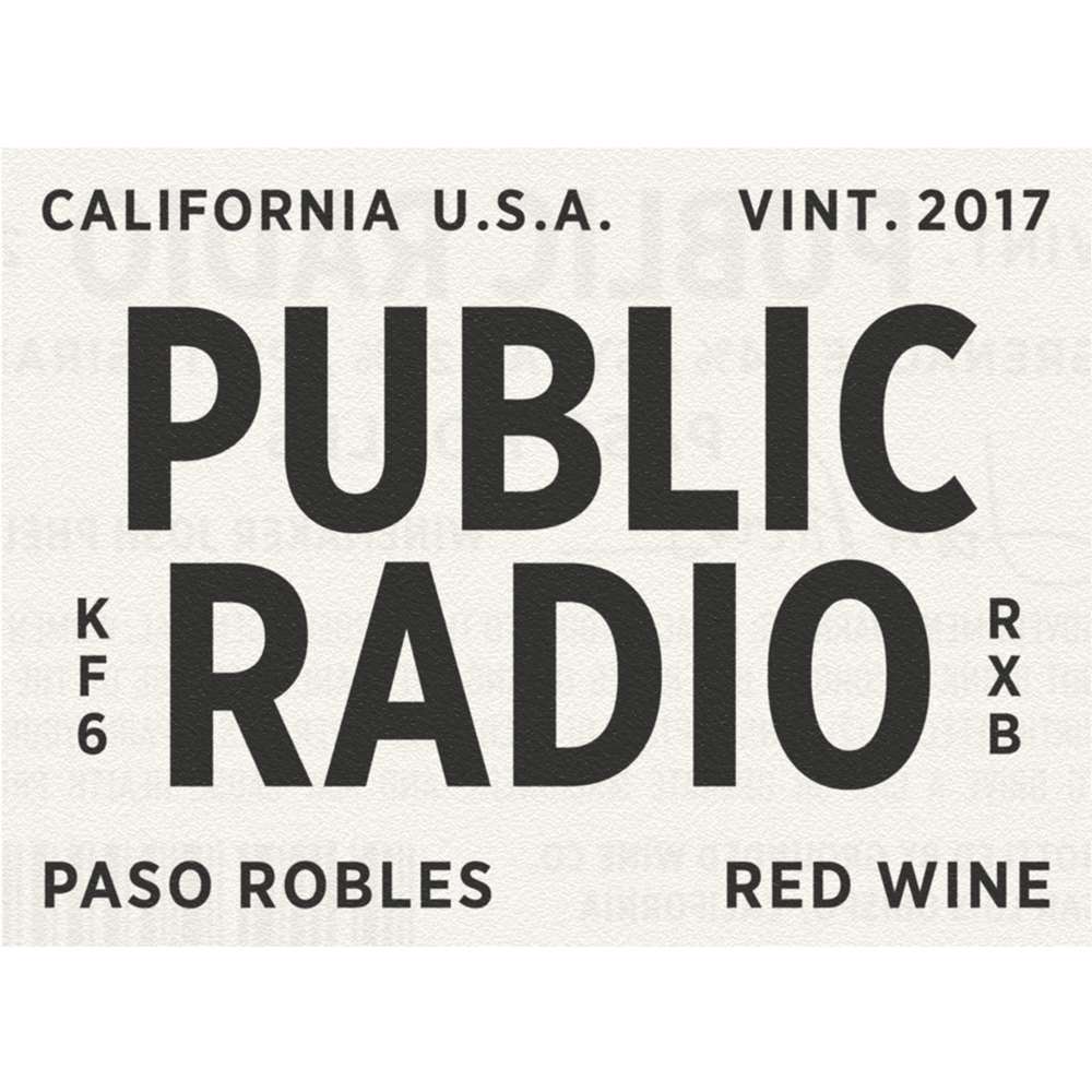 Public Radio Paso Robles Red Blend 750ml