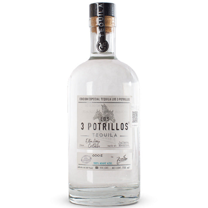 Tres Potrillos Tequila Triple Distilled Blanco