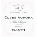 Castello Banfi Alta Langa Extra Brut Cuvée Aurora Talento Metodo Classico Millesimato Rosé