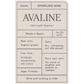 Avaline Spain Sparkling 750ml