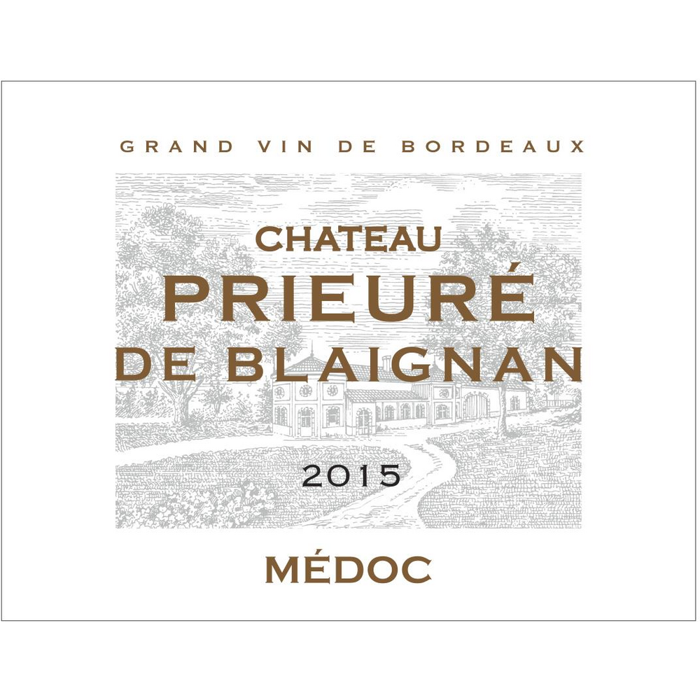 Chateau Prieure De Blaignan Medoc Red Bordeaux Blend 750ml
