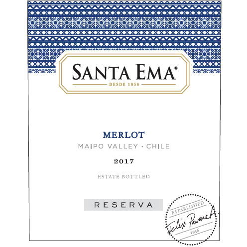 Santa Ema Maipo Valley Reserve Merlot 750ml
