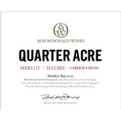 Quarter Acre Hawke's Bay Merlot Blend 750ml
