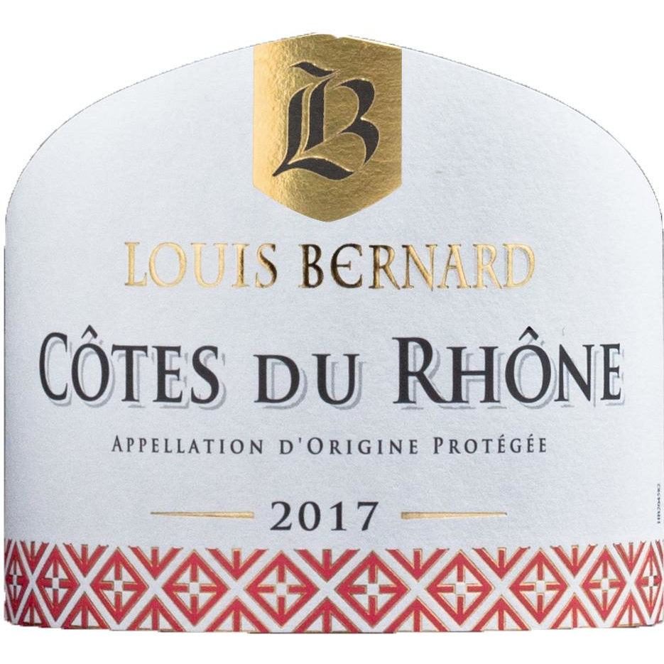 Louis Bernard Cotes Du Rhone Organic Red Blend 750ml