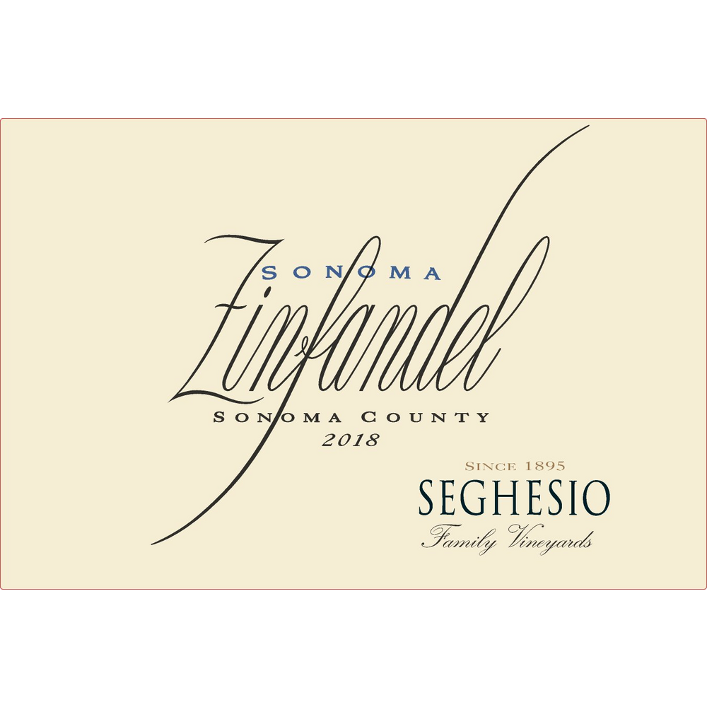 Seghesio Sonoma County Angela's Table Zinfandel 750ml