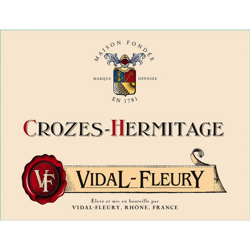 Vidal-Fleury Crozes-Hermitage Syrah 750ml