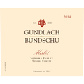 Gundlach Bundschu Sonoma Valley Merlot 750ml