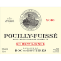 Roc Des Boutires En Bertilionne Pouilly-Fuisse Chardonnay 750ml