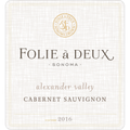 Folie A Deux Alexander Valley Cabernet Sauvignon 750ml