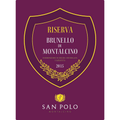 Poggio San Polo Brunello Di Montalcino DOCG Riserva Sangiovese 750ml