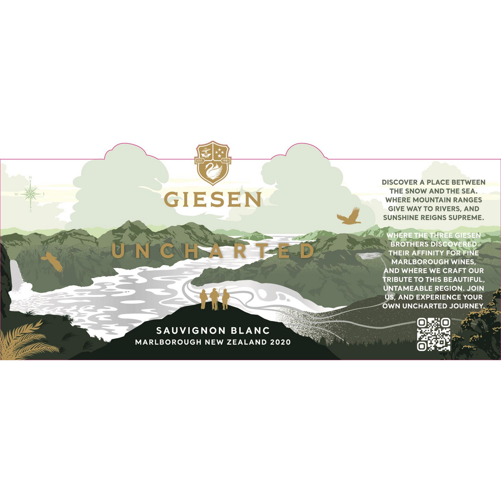 Giesen Uncharted Marlborough Sauvignon Blanc 750ml