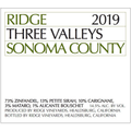 Ridge Three Valleys Red Blend 750ml