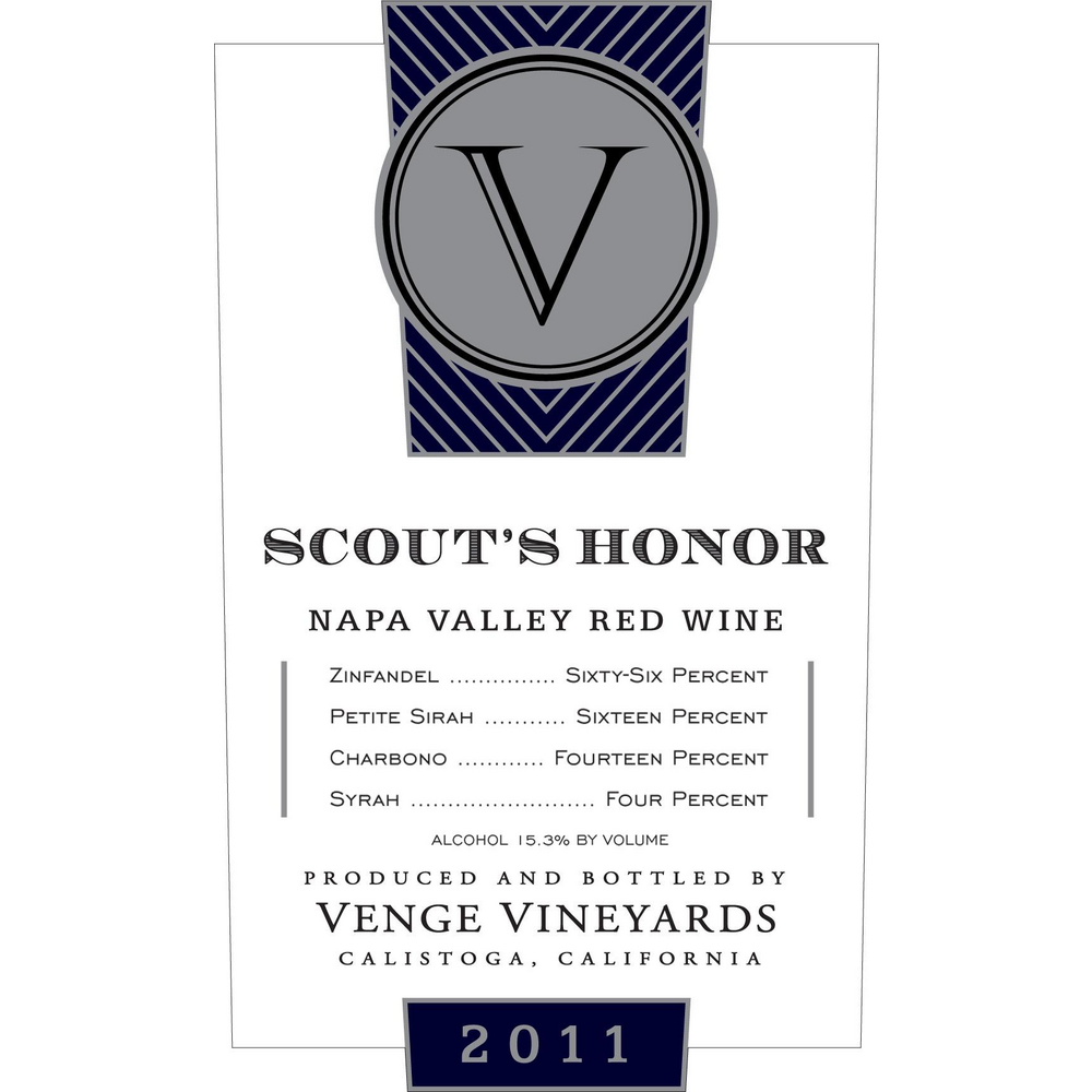 Venge Vineyards Scout's Honor Napa Valley Red Blend 750ml
