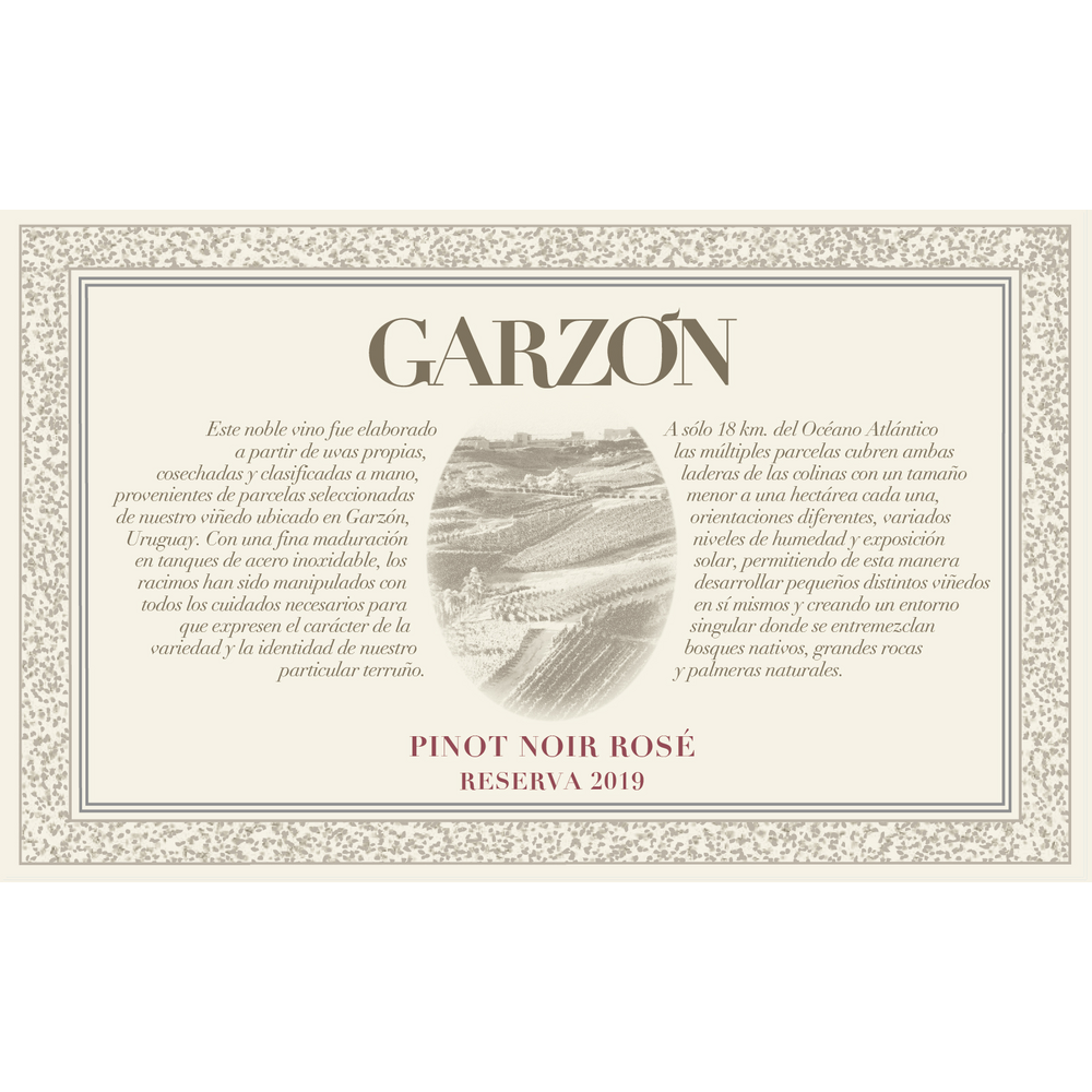 Garzon Uruguay Reserve Pinot Noir Rose 750ml
