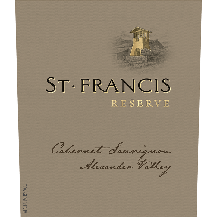 St. Francis Alexander Valley Reserve Cabernet Sauvignon 750ml