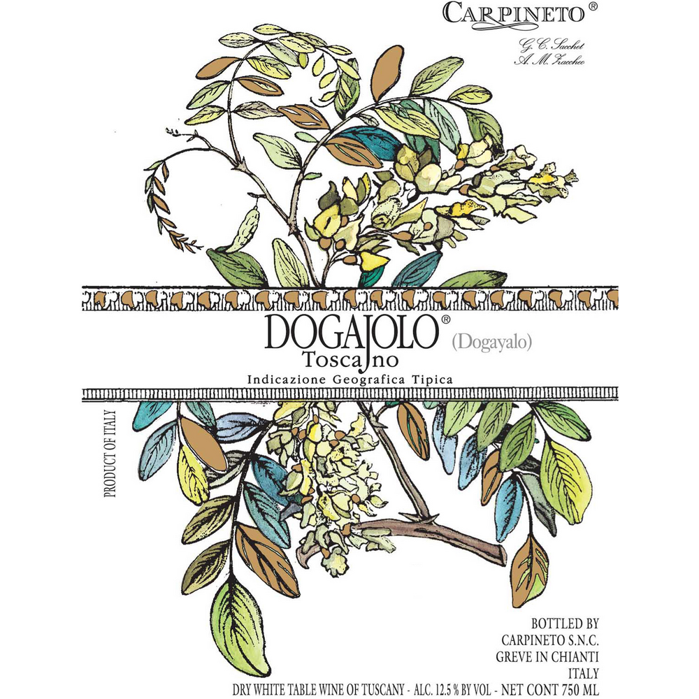 Carpineto Dogajolo Tuscany White Blend 750ml