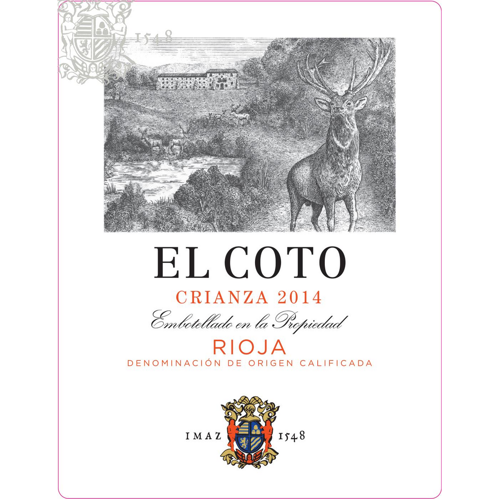 El Coto Crianza Rioja Tempranillo 750ml