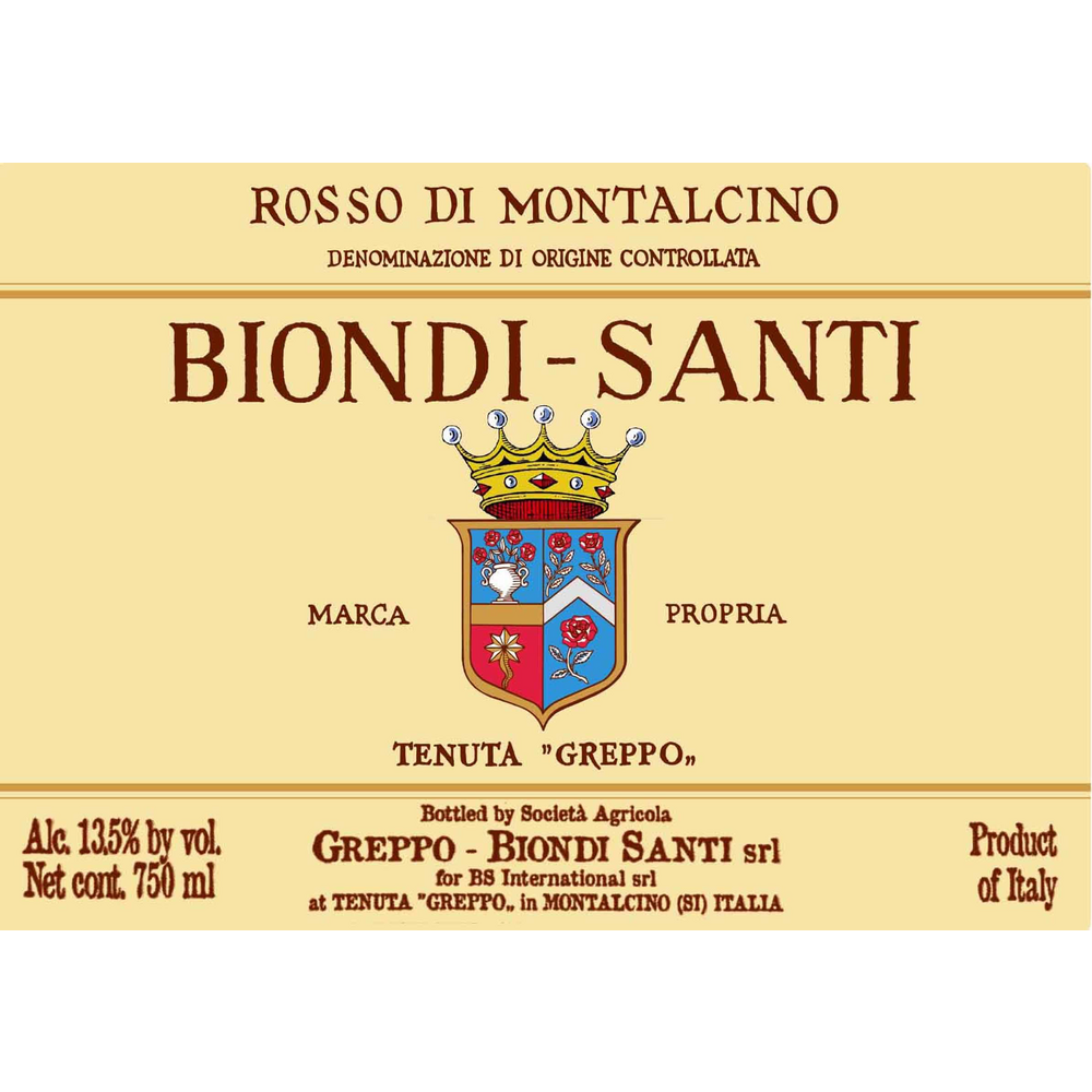 Biondi Santi Rosso Di Montalcino Sangiovese 750ml