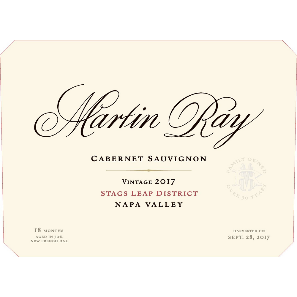 Martin Ray Stags Leap District Cabernet Sauvignon 750ml