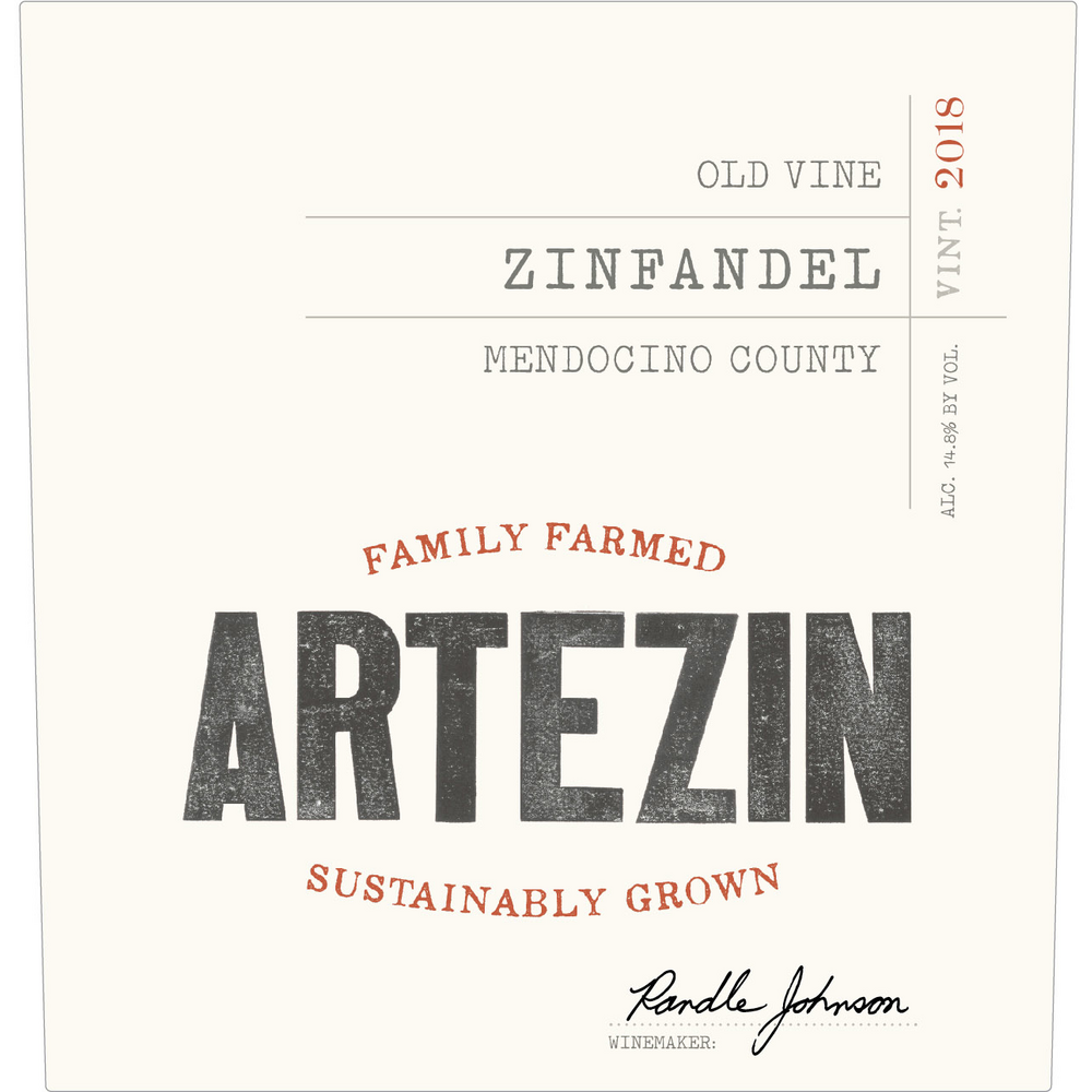 Artezin Mendocino County Zinfandel 750ml