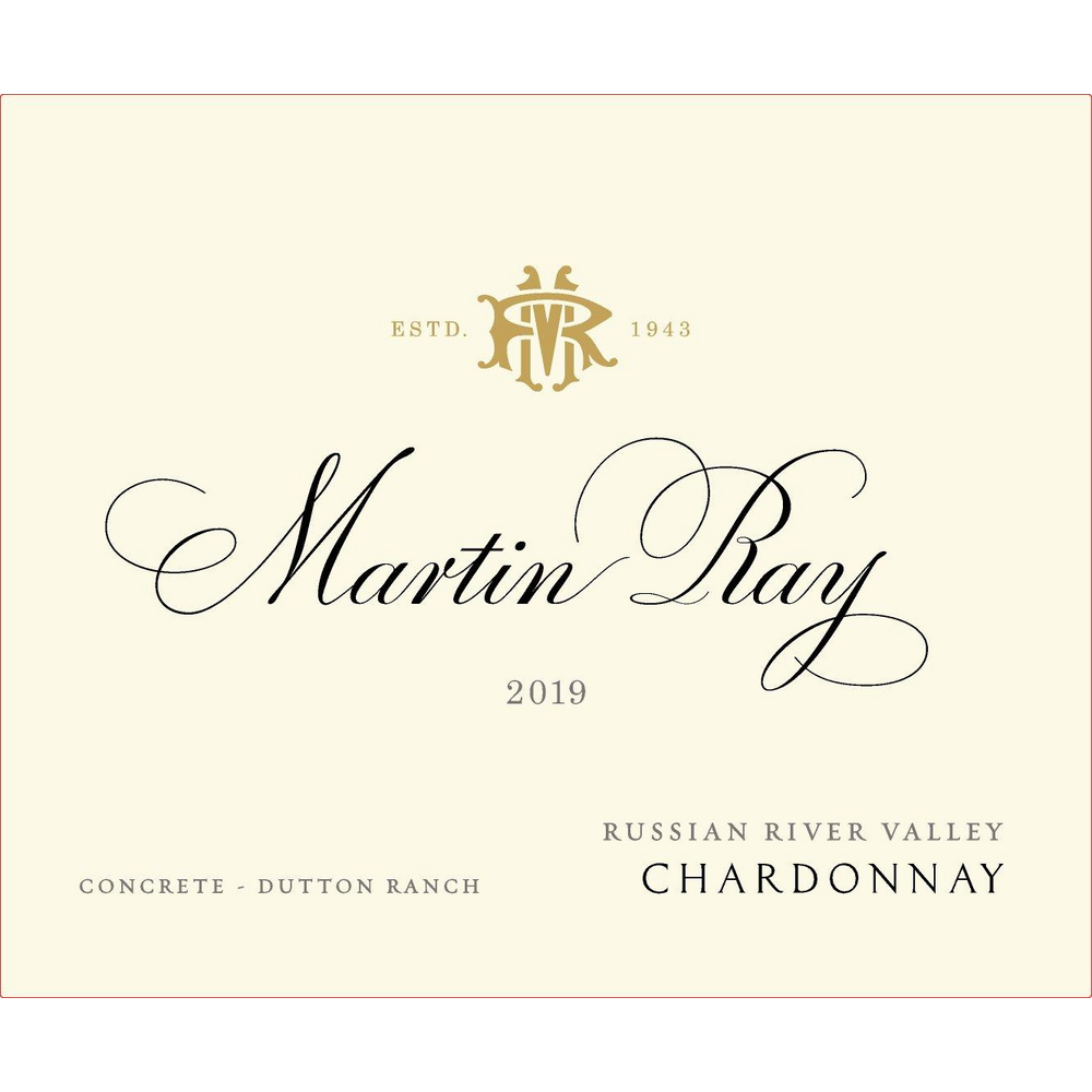 Martin Ray Concrete Chardonnay Dutton Ranch 750ml