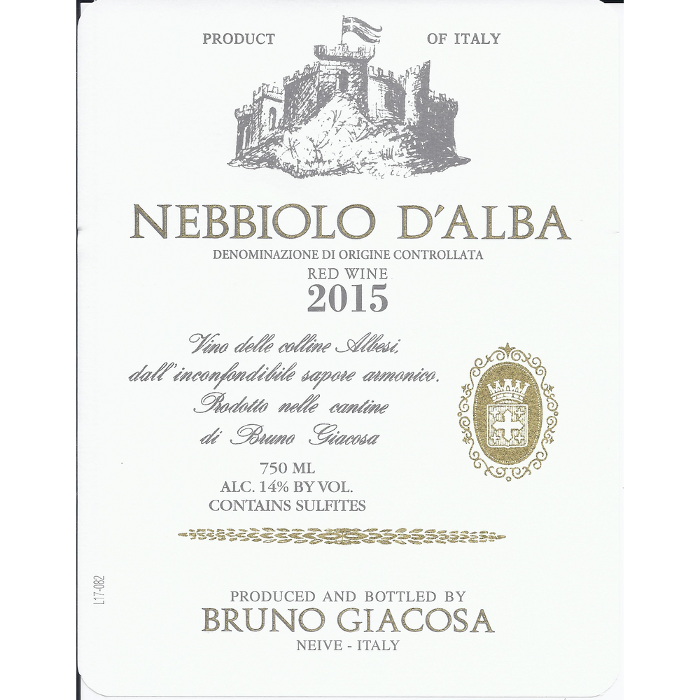 Bruno Giacosa Nebbiolo D'Alba Nebbiolo 750ml