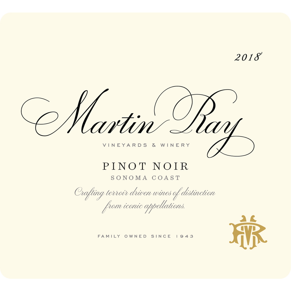 Martin Ray Sonoma Coast Pinot Noir 750ml